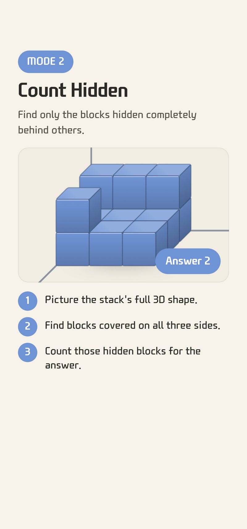 How to Count Hidden